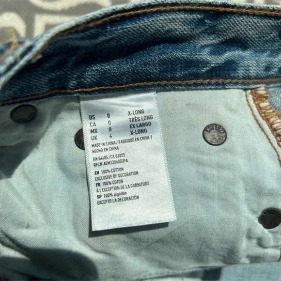 ✨NEW Stylish Blue Patchwork Women Jeans - Picture 11 of 16